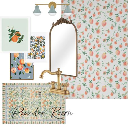 Peachy Powder Room Inspo!

The wallpaper is Wallblush - Peachy Clean.



#LTKhome #LTKfindsunder50 #LTKstyletip