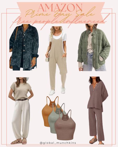 Prime Day Free People influenced looked! Comfortable and affordable pieces for the fall! My favorite jumper for all seasons!

#LTKxPrime #LTKsalealert #LTKstyletip