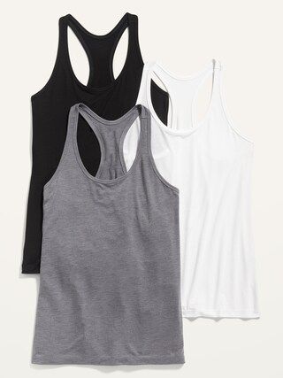 Racerback Performance Tank Tops 3-Pack for Women | Old Navy (CA)