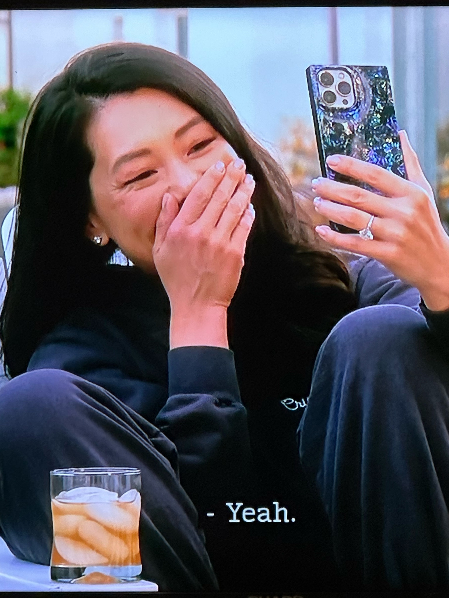 watching Real Housewives of Beverly Hills and noticed Crystals phone case