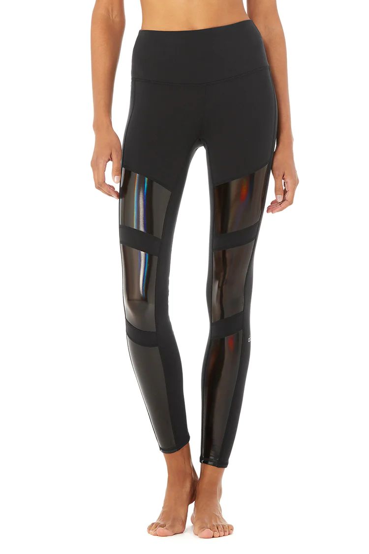 High-Waist Galaxy Moto Legging | Alo Yoga