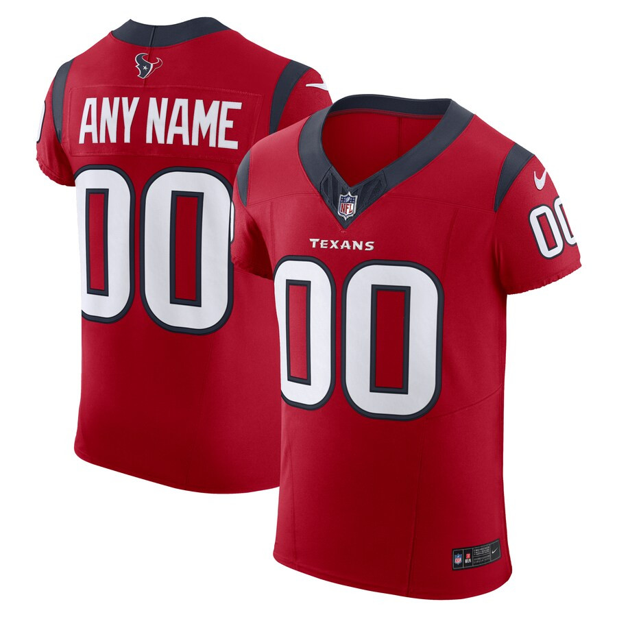 Houston Texans Nike Alternate Vapor F.U.S.E. Elite Custom Jersey - Red | Fanatics