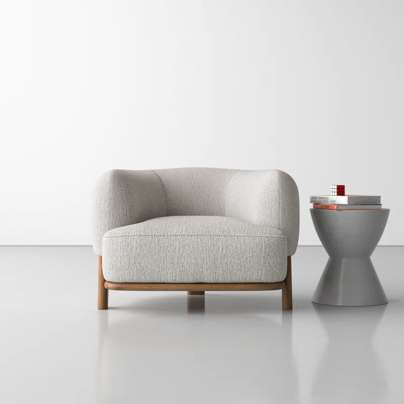 Dorothea Upholstered Barrel Chair | Wayfair North America