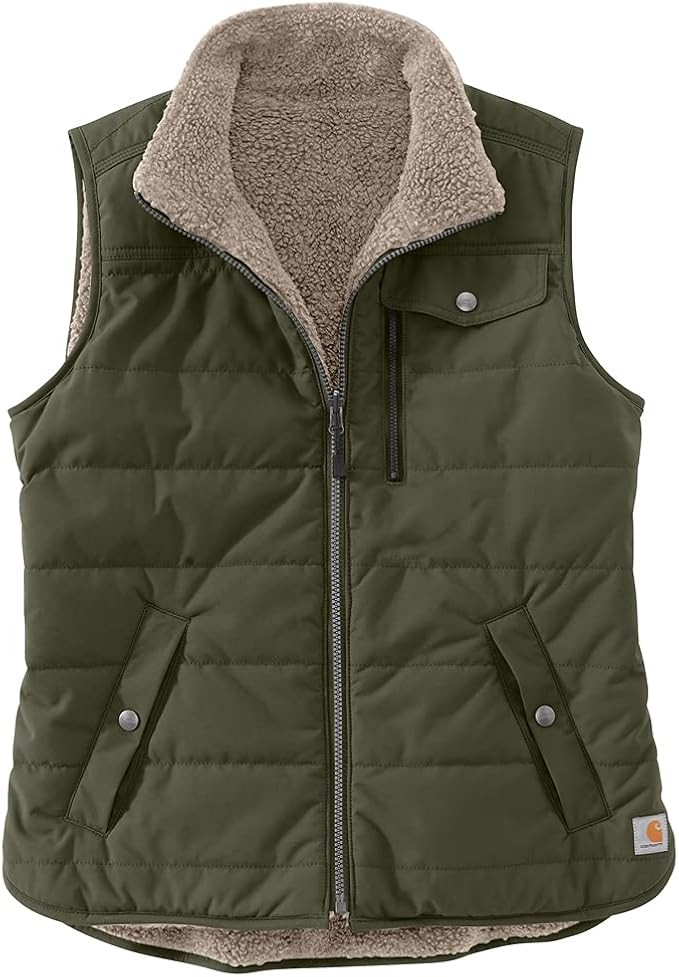 Carhartt Women's Utility Sherpa Lined Vest | Amazon (US)