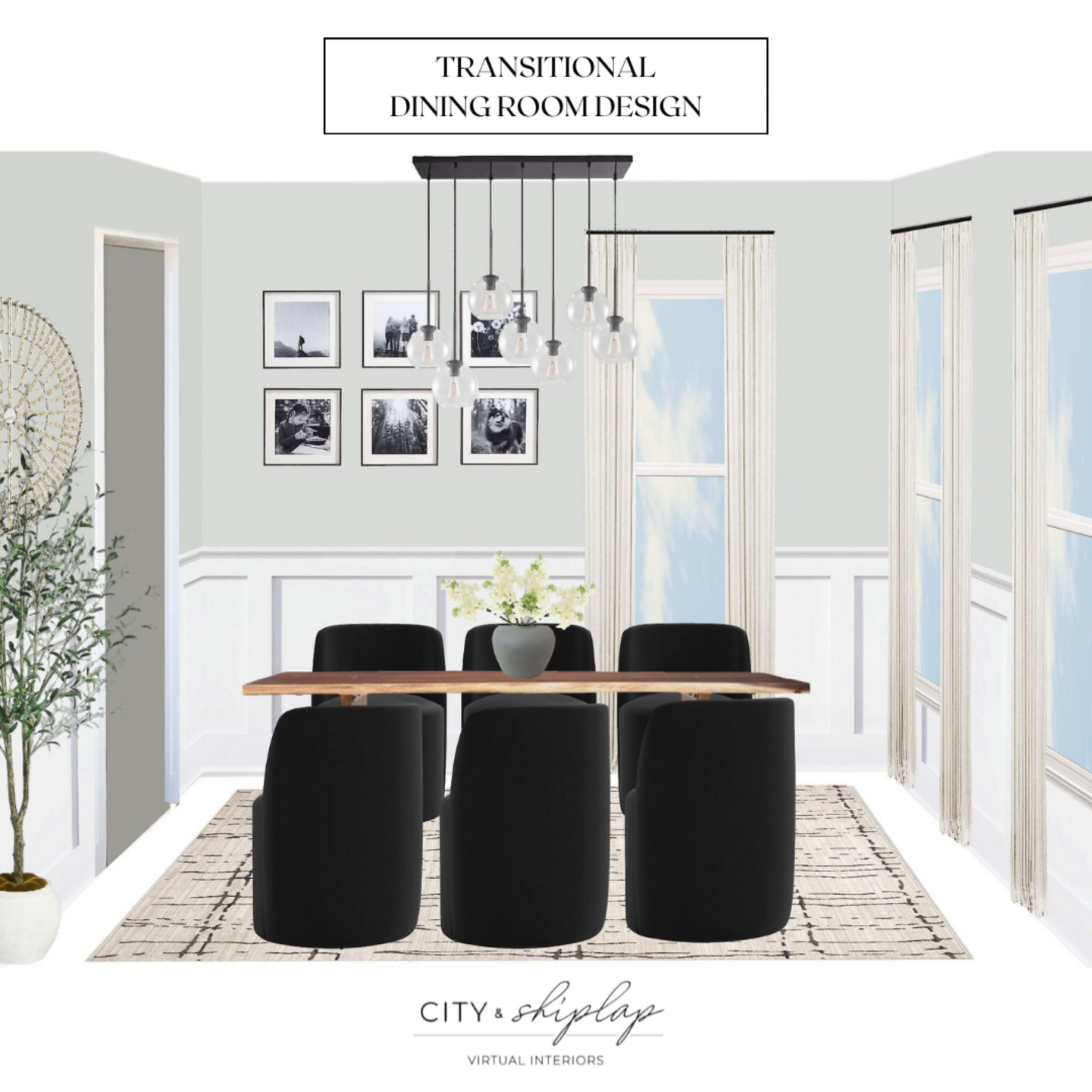 Transitional dining room inspo 
Mid century modern home decor, contemporary home, neutral home decor 

#LTKHome #LTKSaleAlert