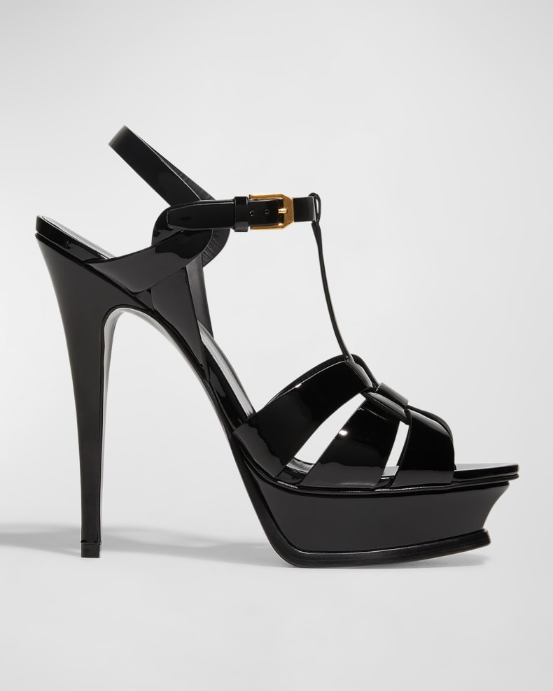 Tribute Leather Platform Sandals and Matching Items | Neiman Marcus