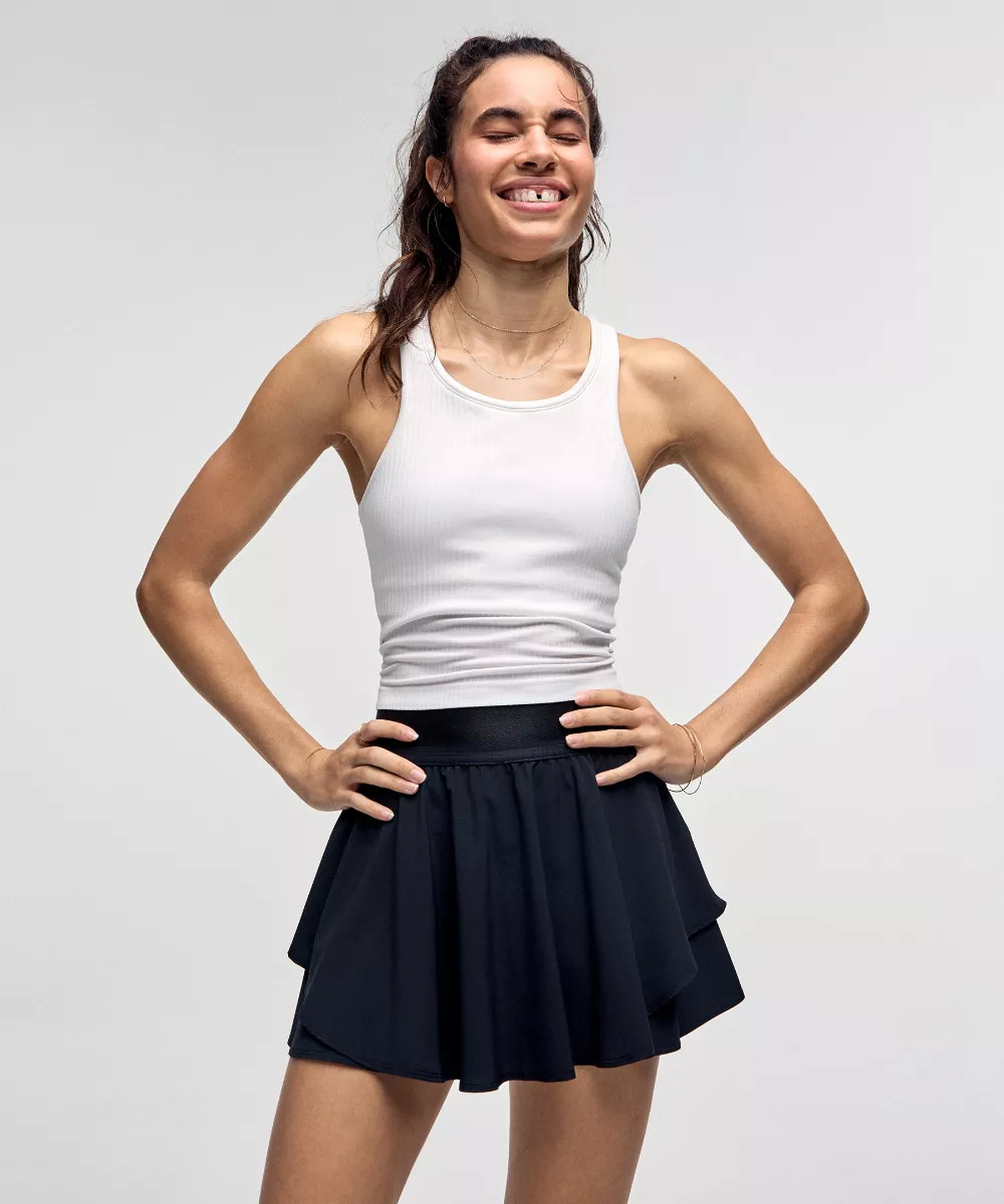 Ebb to Street Cropped Racerback Tank Top  Light Support, B/C Cup | lululemon (AU)