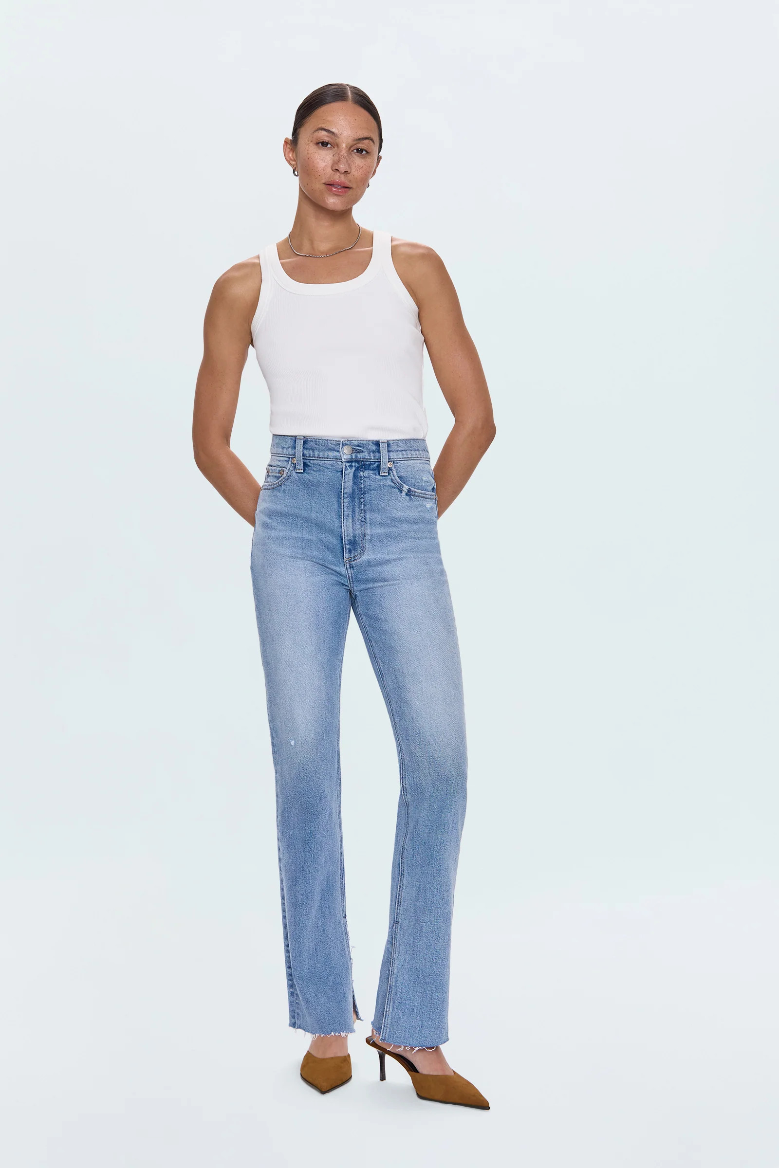 Colleen High Rise Slim Boot Jean - Splendor | Pistola Denim