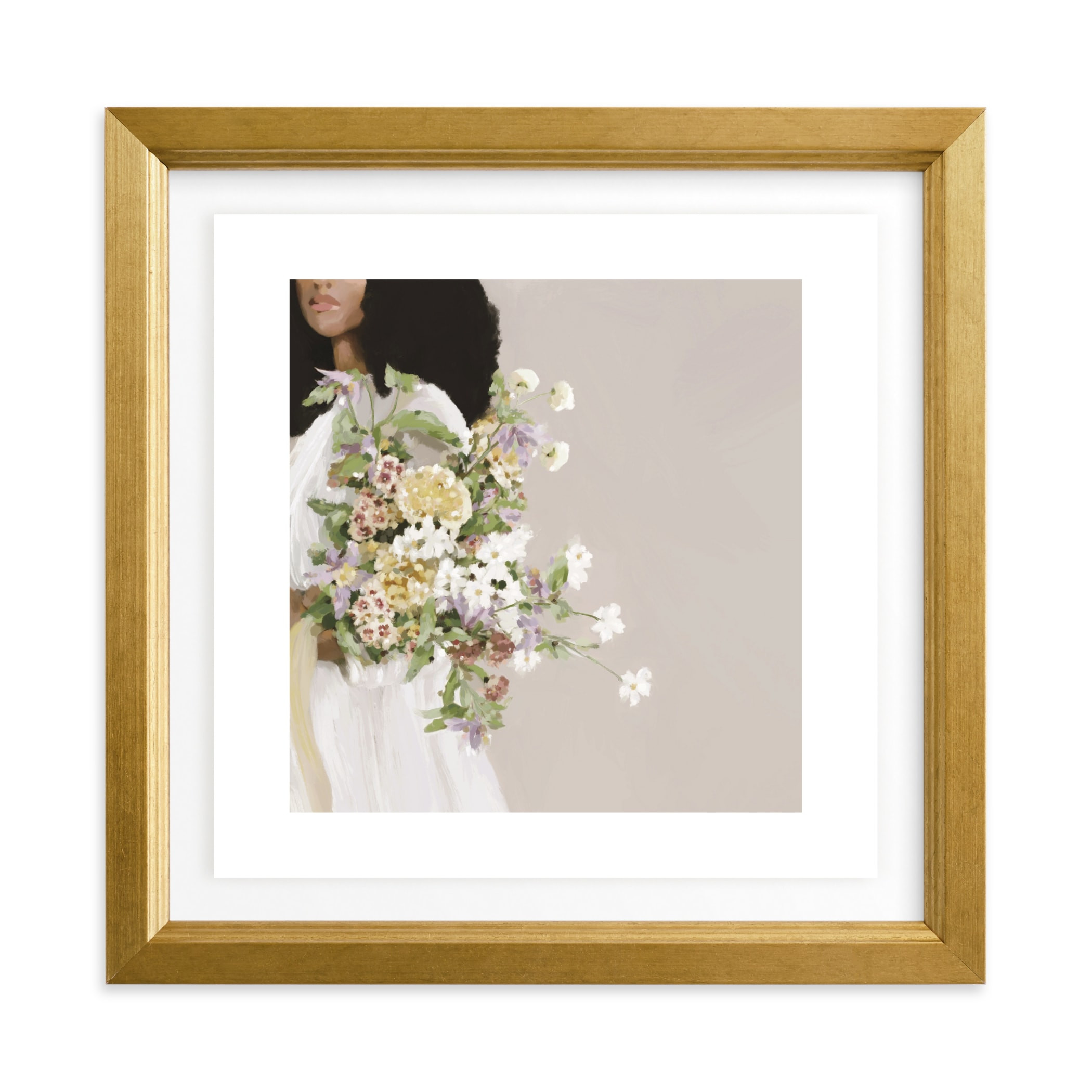 "festooned" - Painting Limited Edition Art Print by Marabou Design. | Minted