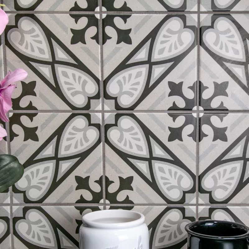 Heather 6" x 6" Porcelain Field Tile | Wayfair North America
