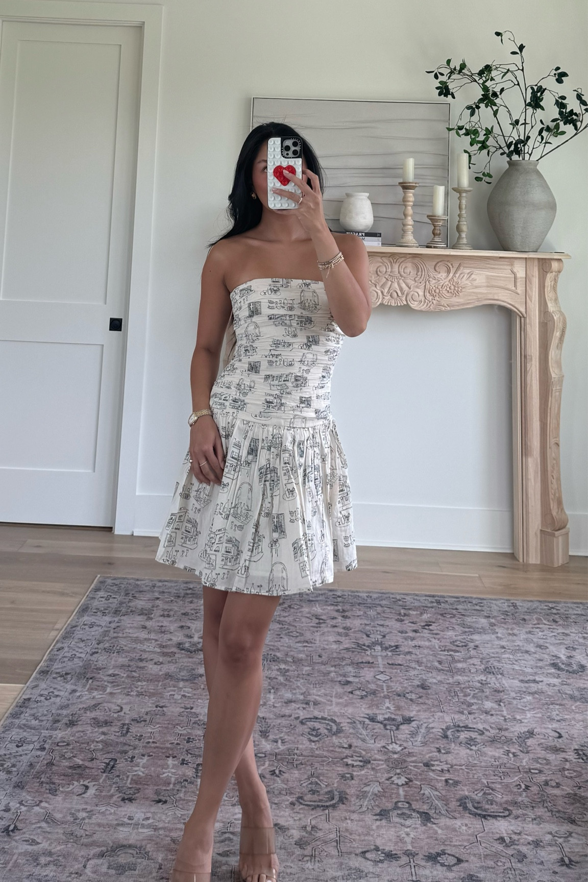 emerson drop waist dress Vinya Poplin Drop Waist Dress main image 0