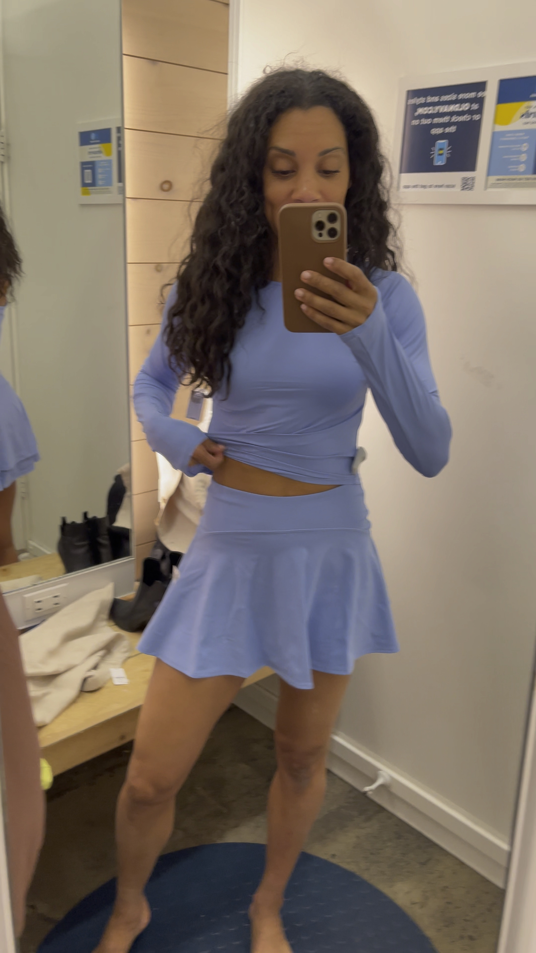 The perfect periwinkle skort set! So comfortable I purchased the skort in 3 colors. 

#LTKfindsunder50 #LTKfitness #LTKSeasonal