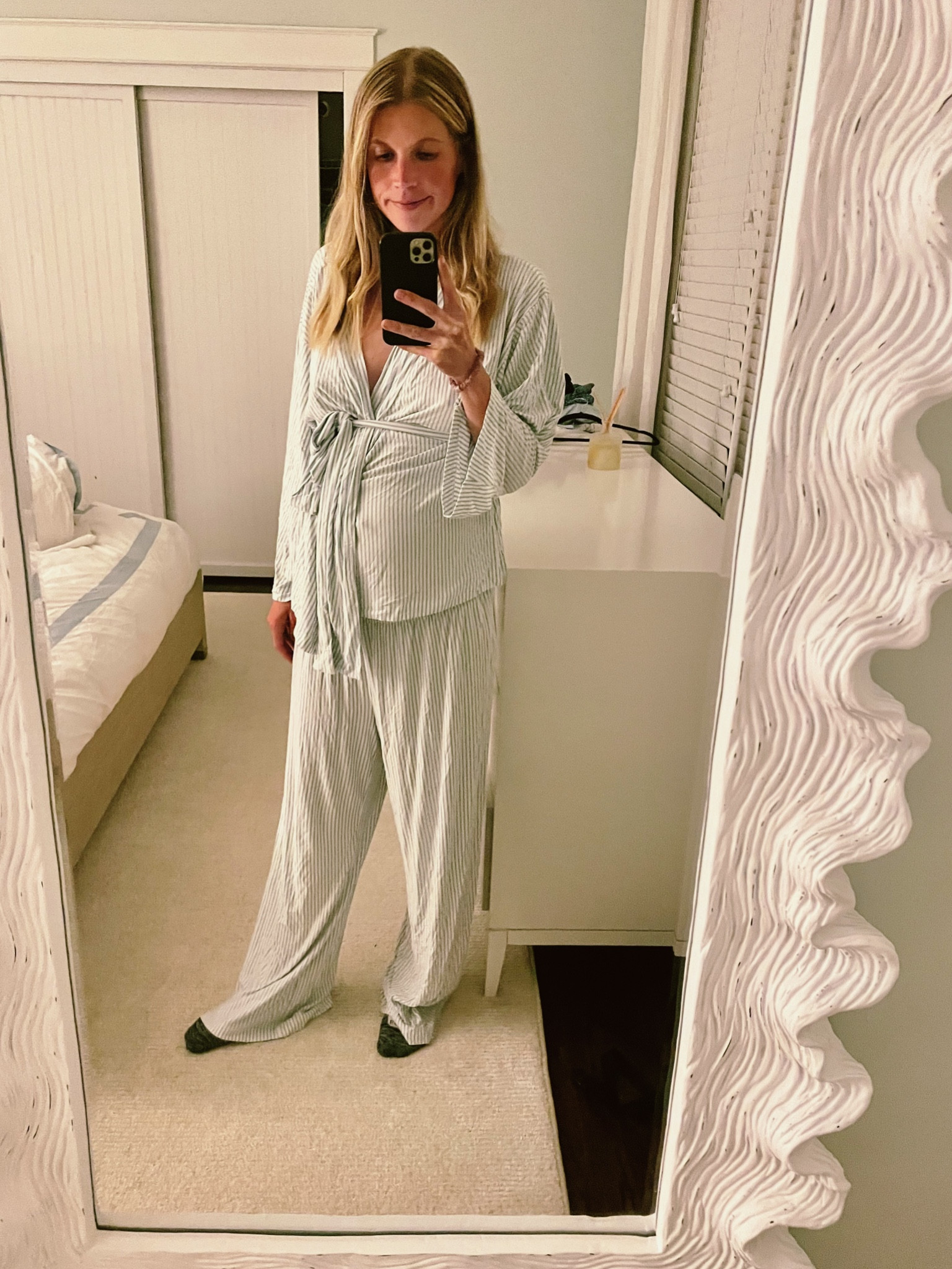 Living in these lake pajamas these days / while not technically maternity pajamas , this kimono set is perfect for a growing bump!! Would make a great Mother’s Day gift for a mom to be. Also perfect for nursing ! Also perfect for non pregnant people - so soft 

Mothers to be gift , postpartum gift , gift for pregnant friend , nursing pajamas , nursing friendly loungewear , lake pajamas , gifts for her , Mother’s Day gift , maternity pajama set , dream knit pajamas 

#LTKbaby #LTKGiftGuide #LTKbump