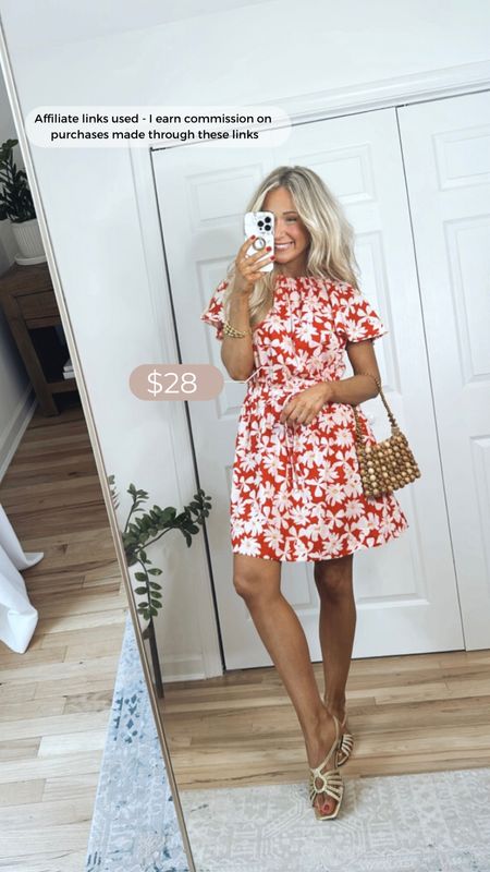 Walmart summer dress under $30!👏🏼