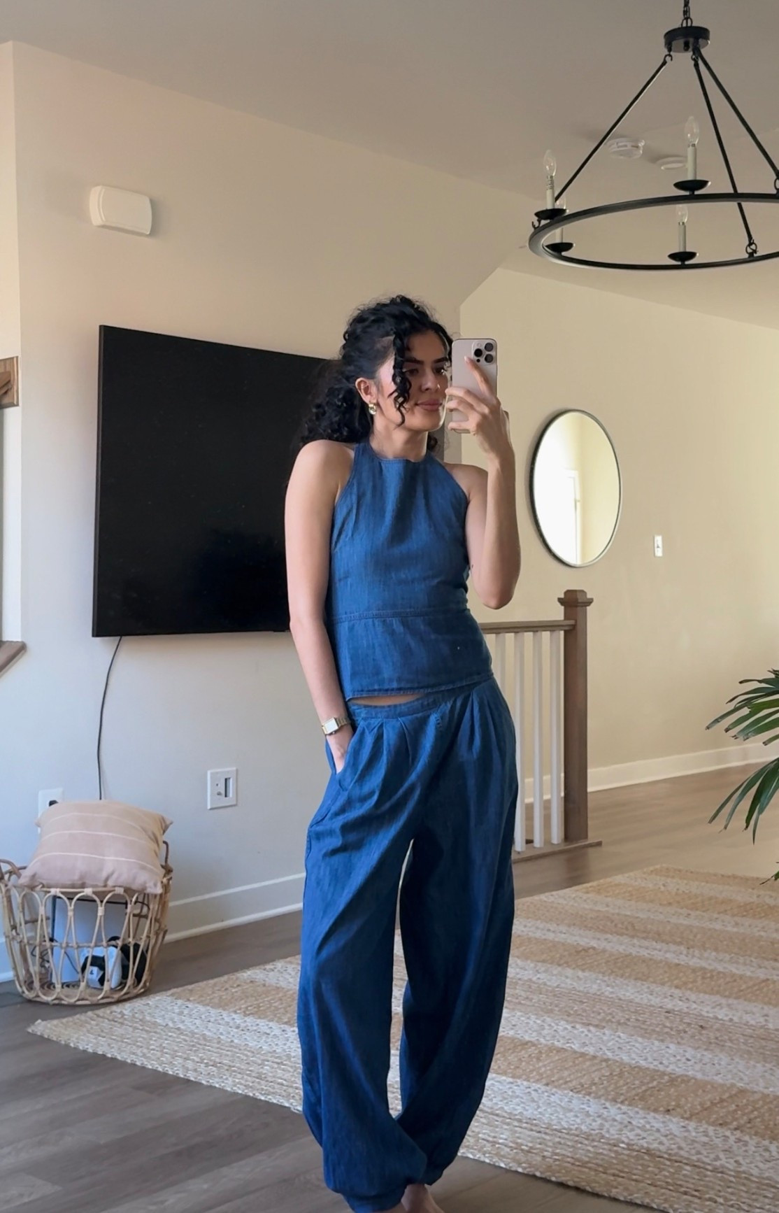 denim set 🤍