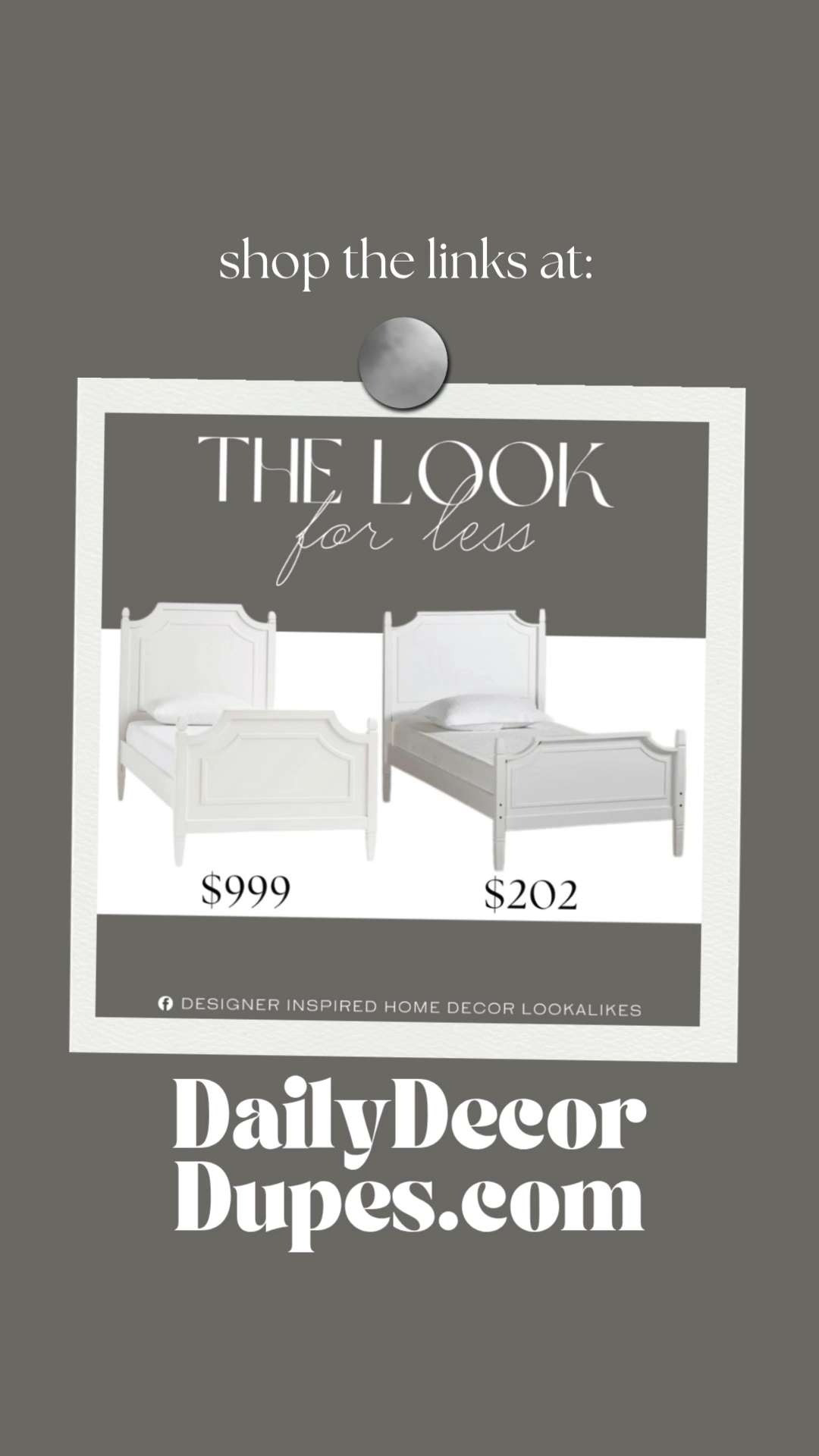 Inspired by Pottery Barn Kids Bed. White Wood Platform Bed. Minimalist Wood Bed. Twin White Wooden Bed. Farmhouse Kids Bed. White Wood Platform Bed. Transitional Bed Frame. Vintage-Inspired Bed. Affordable Pottery Barn Bed Alternative. 

Home more affordable option find copy cat similar look for less budget friendly affordable cheap cheaper beautiful pretty. Clearance sale coupon code discount code promo code luxury lookalike look a like Inspo inspiration inspired by idea ideas Love like these? I share multiple every day in my FB group.
#potterybarnkidsinspired #bed #platformbed #bedframe #classickidsbed #PBKidstyle #whitewoodbed #minimalistkidsroom 

 #LTKSeasonal #LTKHome