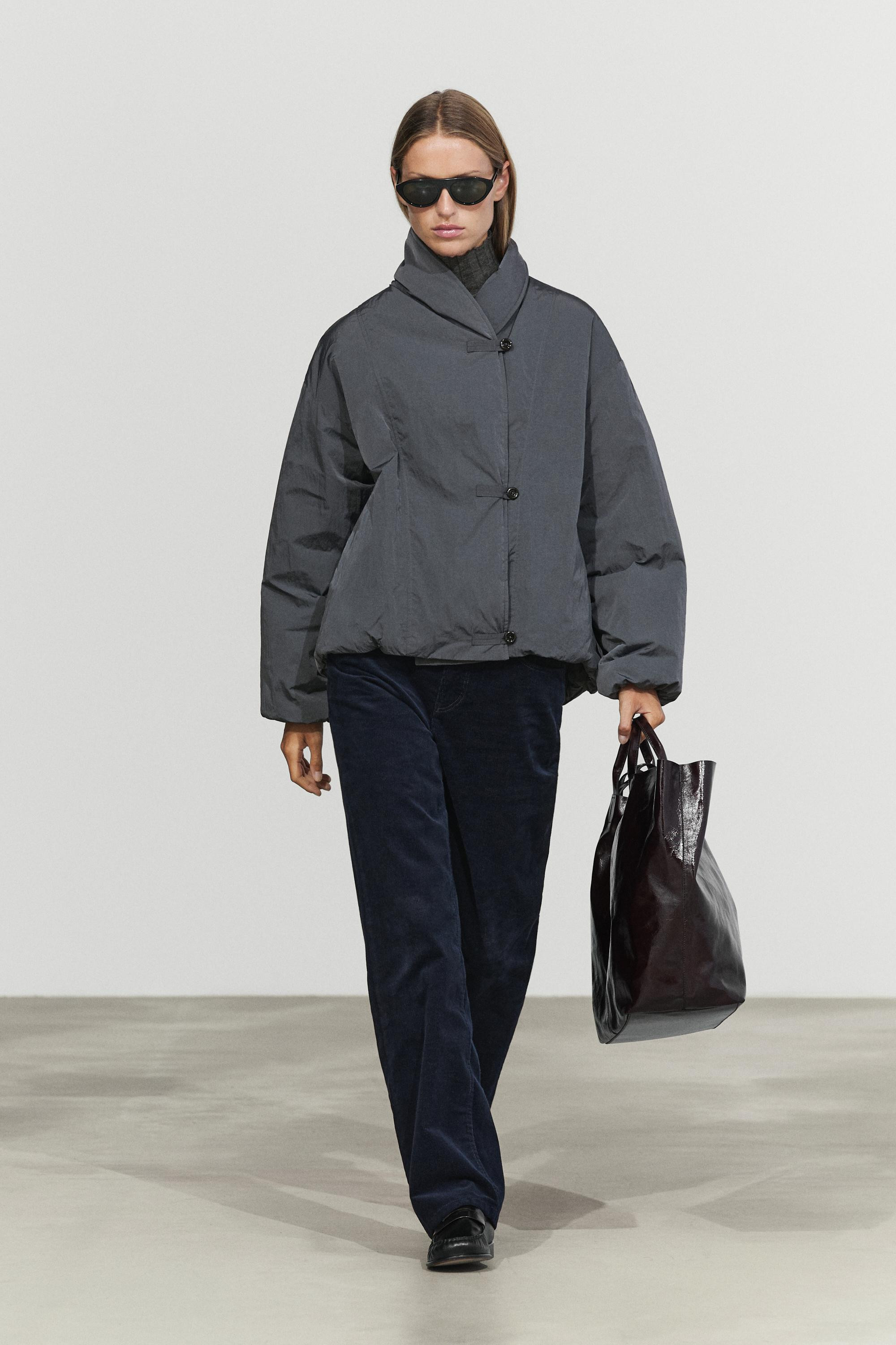Quilted bomber jacket | Massimo Dutti UK
