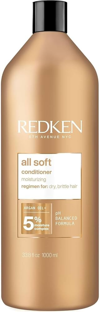 Redken All Soft Conditioner | Deeply Conditions and Hydrates | Softens, Smooths, and Adds Shine |... | Amazon (US)