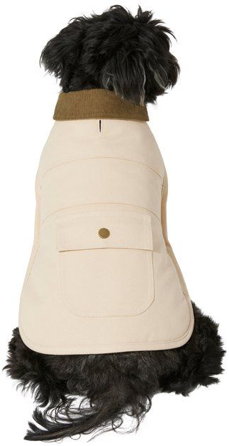 FRISCO Cotton Duck Canvas Dog & Cat Jacket, Tan, XX-Large - Chewy.com | Chewy.com
