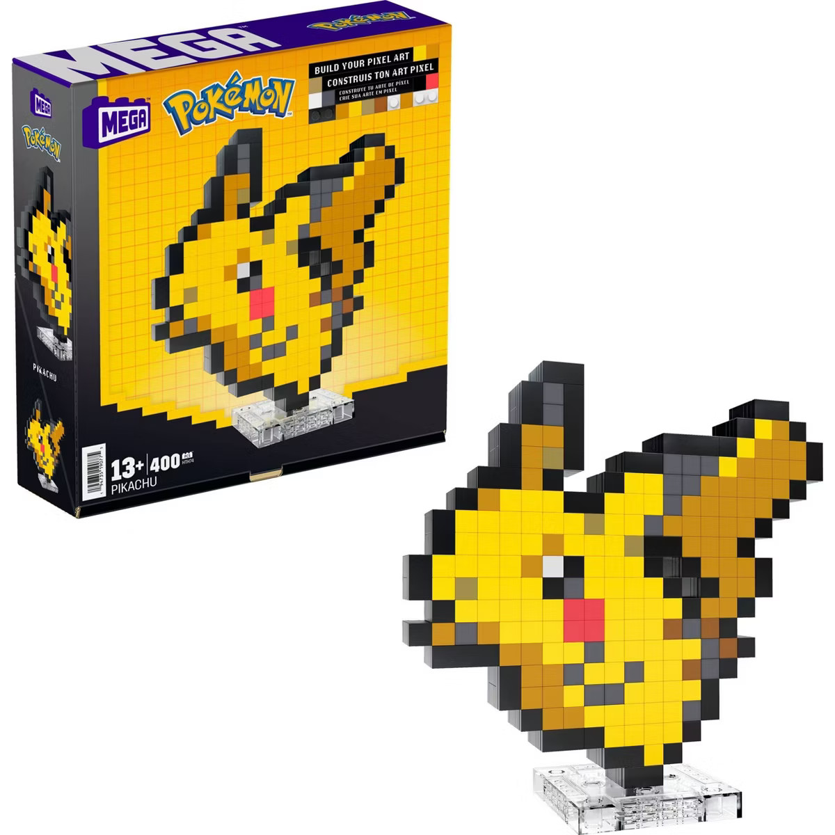 MEGA Pokemon Pikachu Building Toy Kit - 400pc | Target