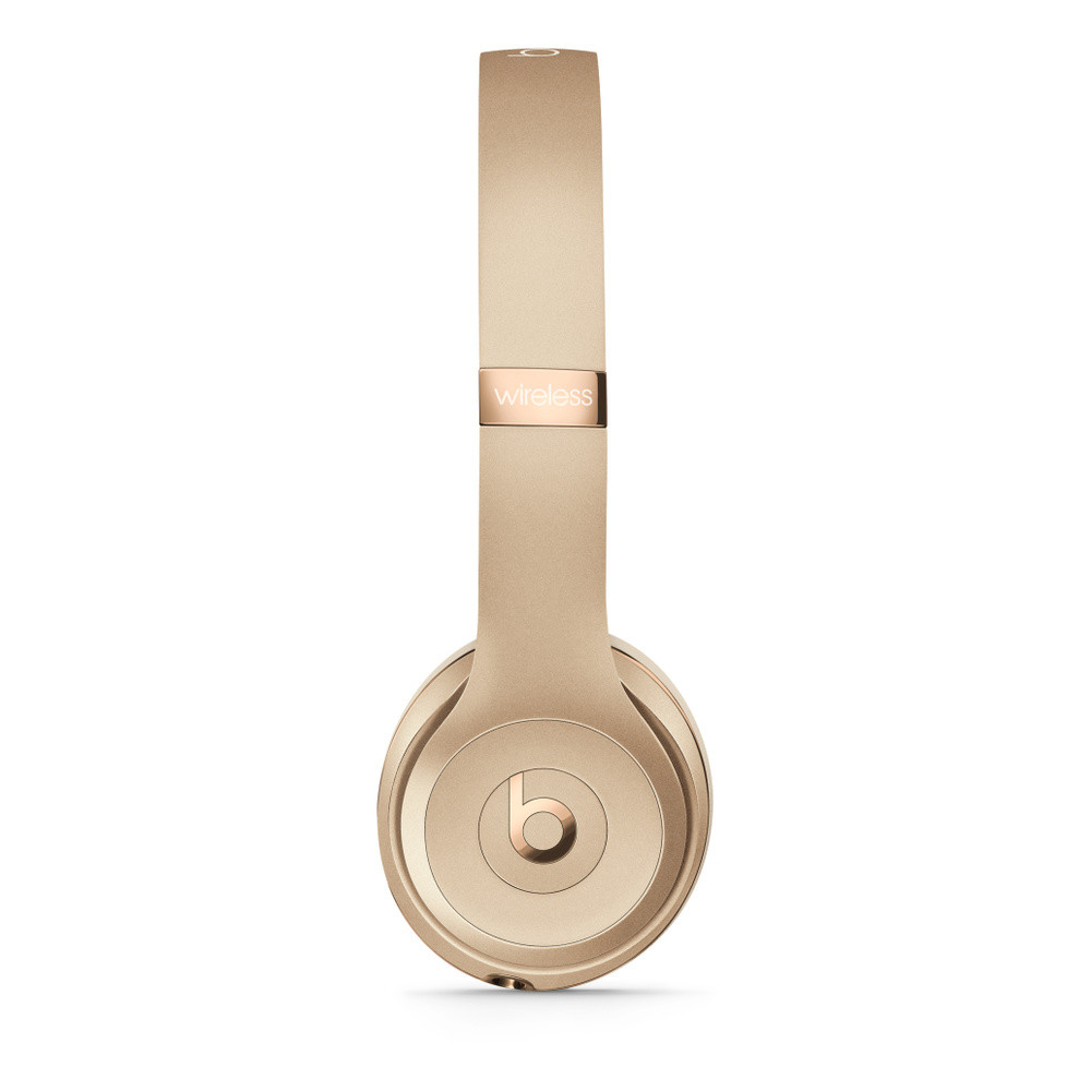 Beats Solo3 Wireless On-Ear Headphones - Gold | Walmart (US)