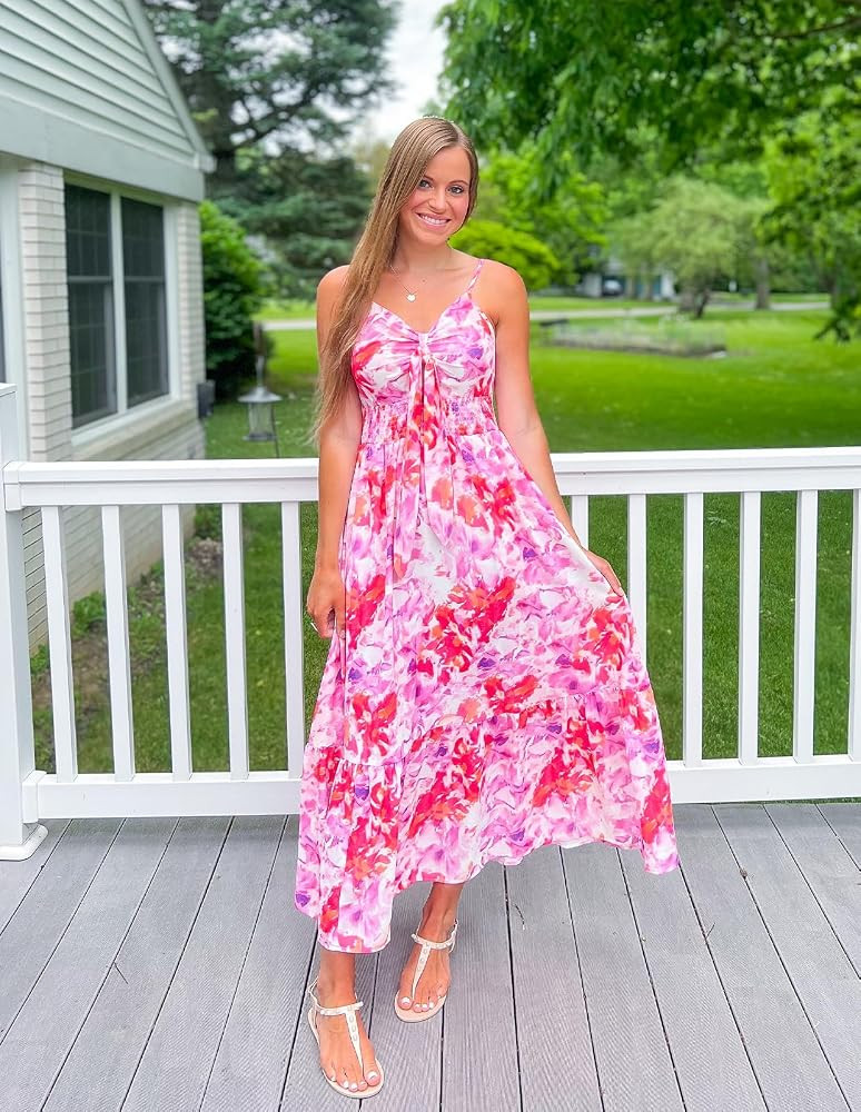 GRACE KARIN Womens Summer Maxi Floral Beach Dresses 2026 | Amazon (US)