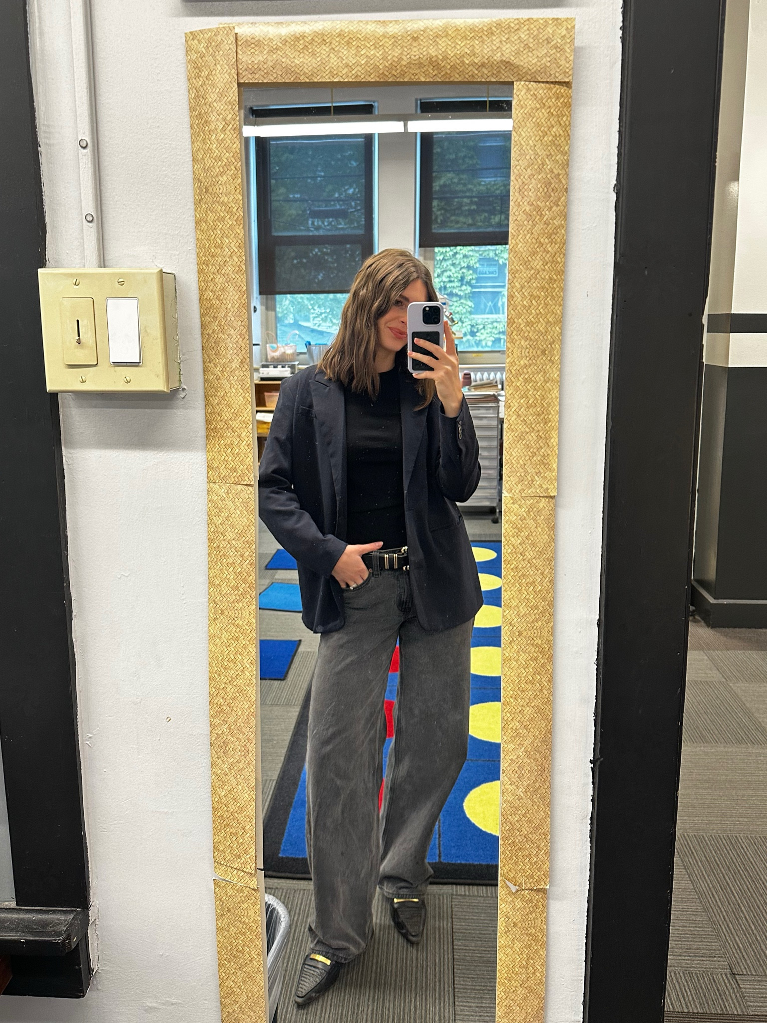 Xs blazer
Size 24 jeans (curve love) sized down one from regular fit 
Xxs tee 

Work wear 
Work outfit
Work fashion 

#LTKSaleAlert #LTKWorkwear #LTKootd