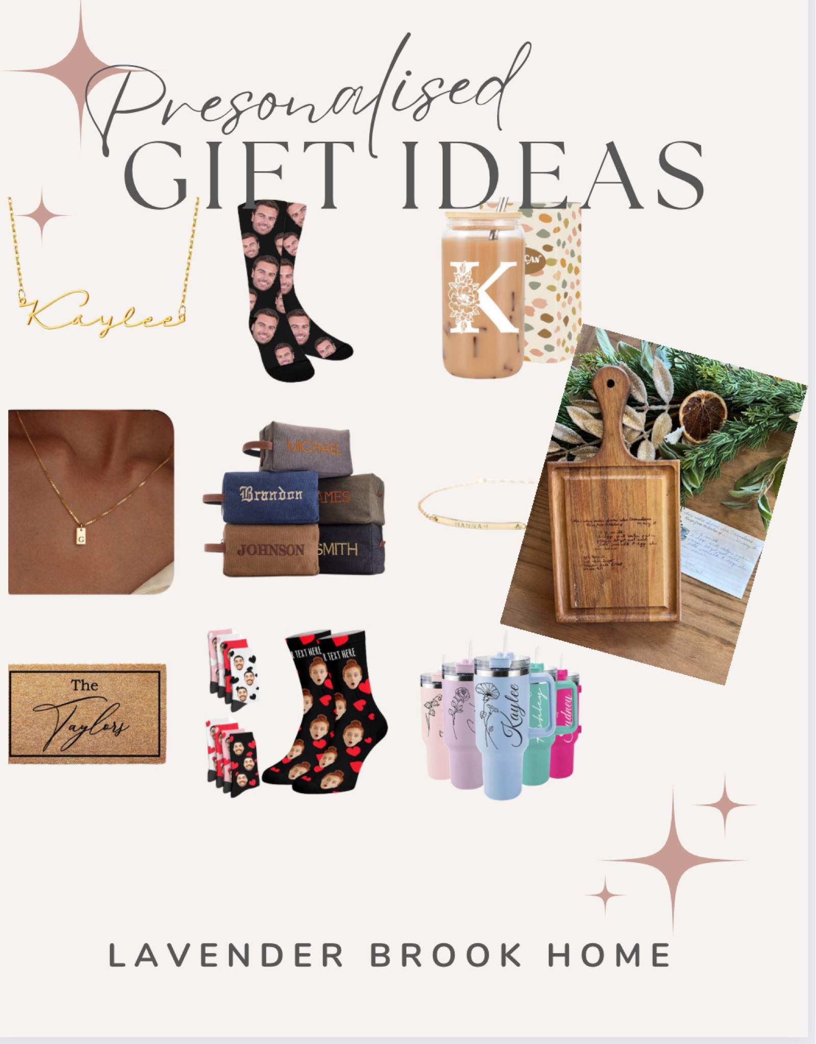 Personalized to gift ideas to make that special someone feel the power of the thought that counts. 

#LTKHoliday #LTKSeasonal #LTKGiftGuide