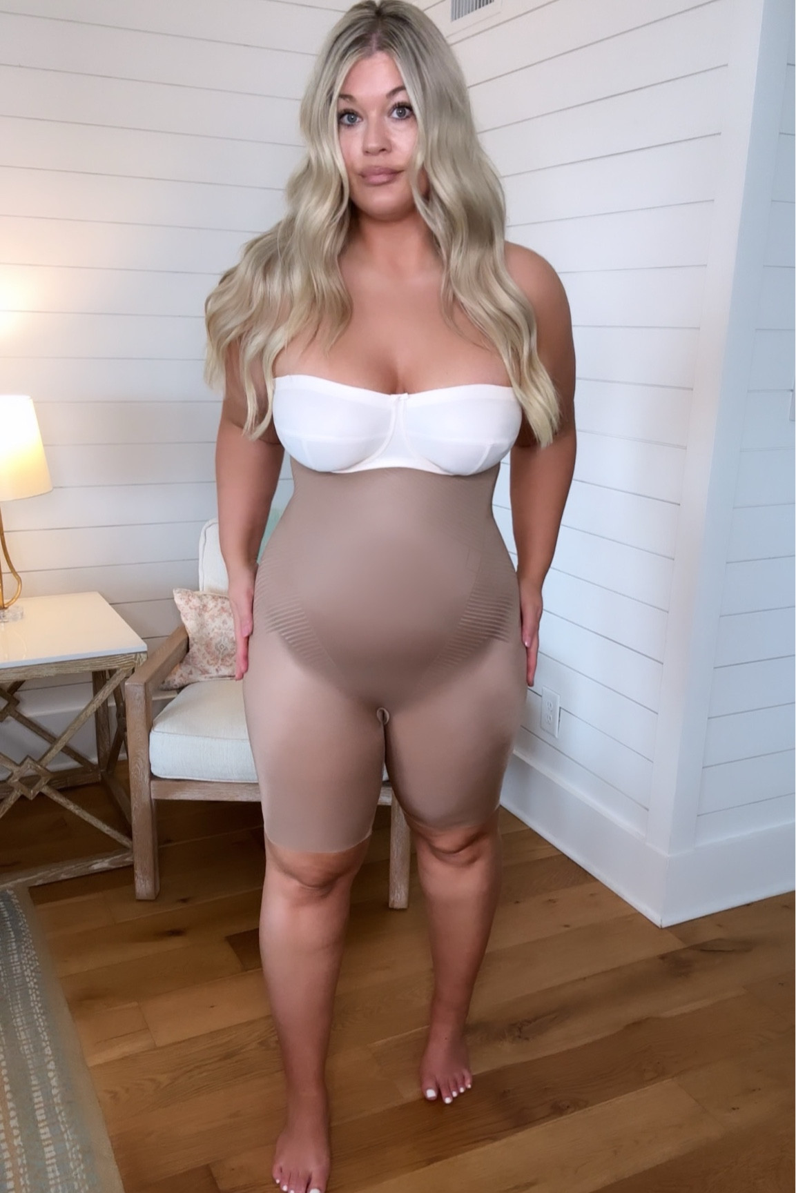 Spanx Shapewear is always a 10/10! Wearing size XL in their invisible shorts and they do not roll down! My code is active I think! OLIVIAFXSPANX ❤️

#LTKwedding #LTKmidsize