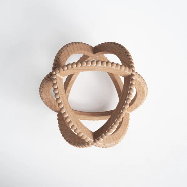 Delaney Decorative Ball Table Accent with Bead Trim | Wayfair North America