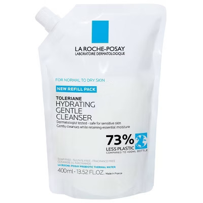 La Roche Posay Toleriane Hydrating Facial Cleanser - Refill - 13.52 fl oz | Target