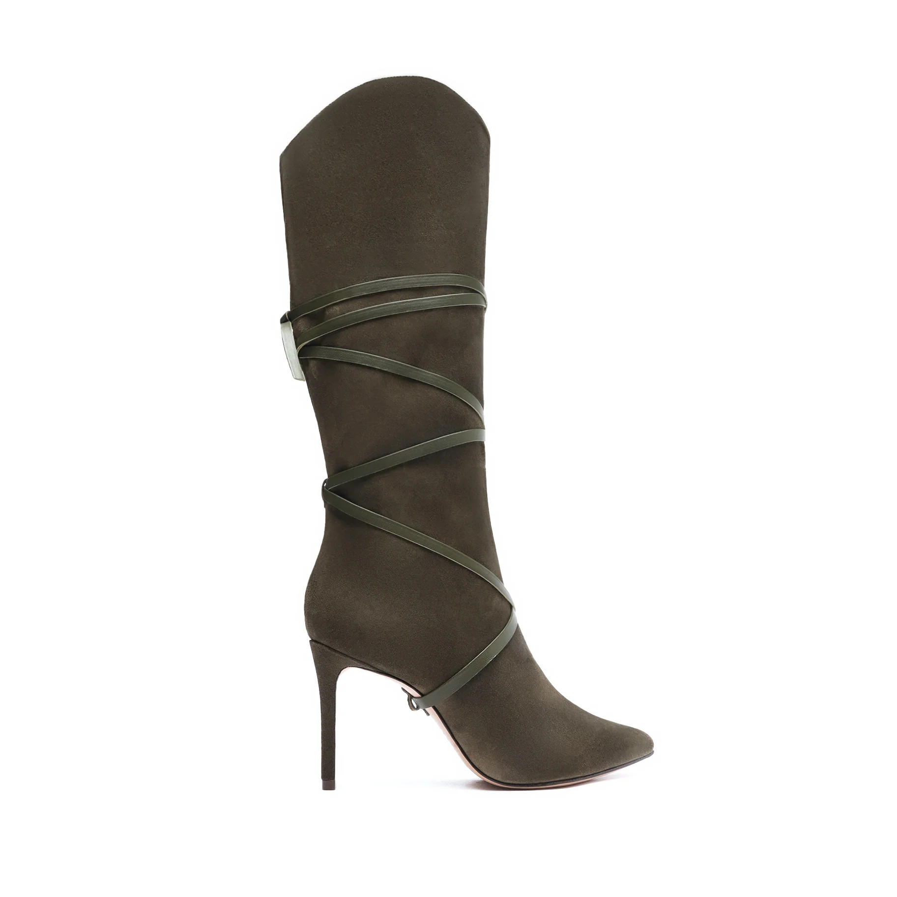 Maryana Lace Cow Suede Boot | Schutz Shoes (US)