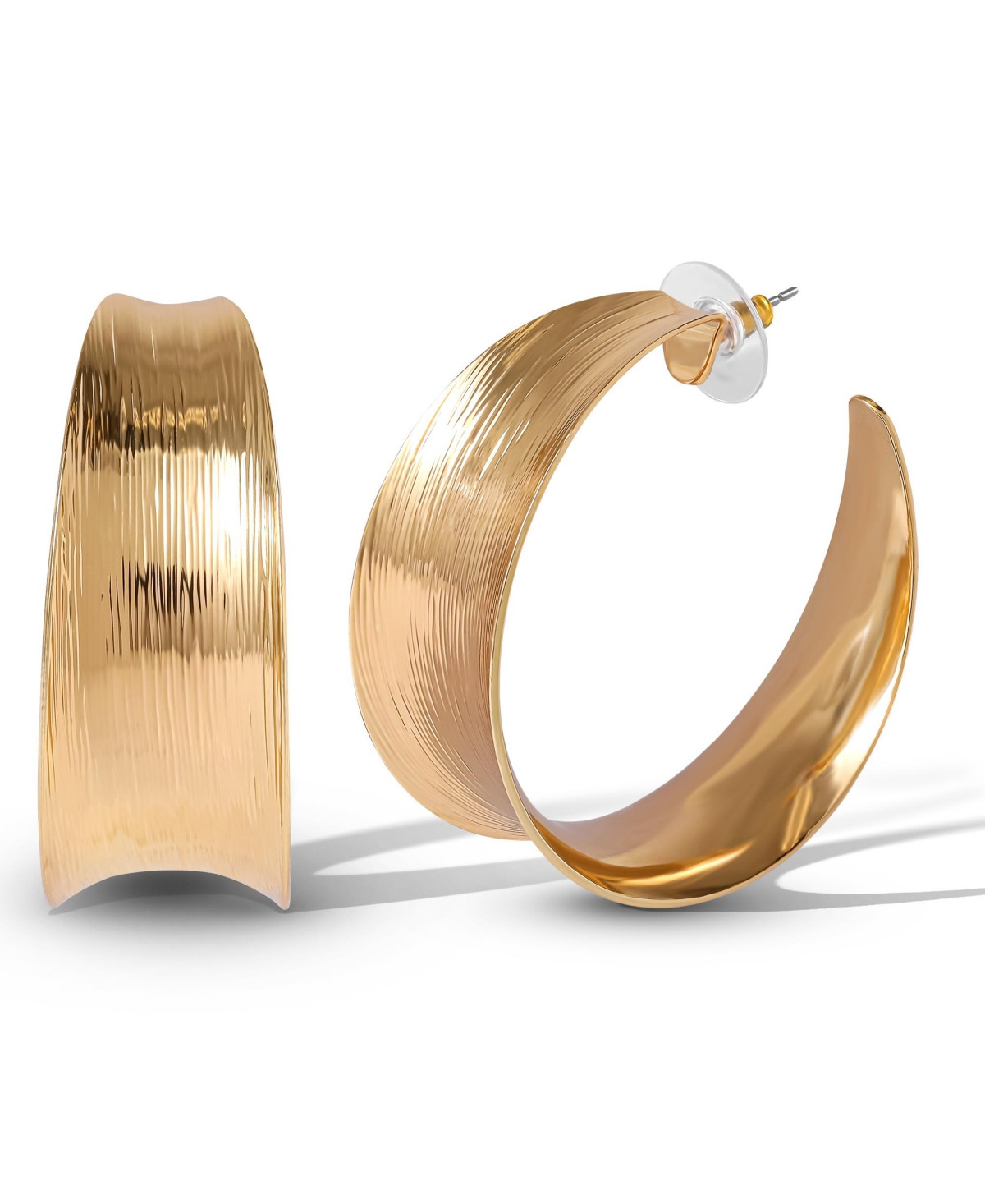 Jessica Simpson Sculptural Statement Earrings - Gold | Macy's