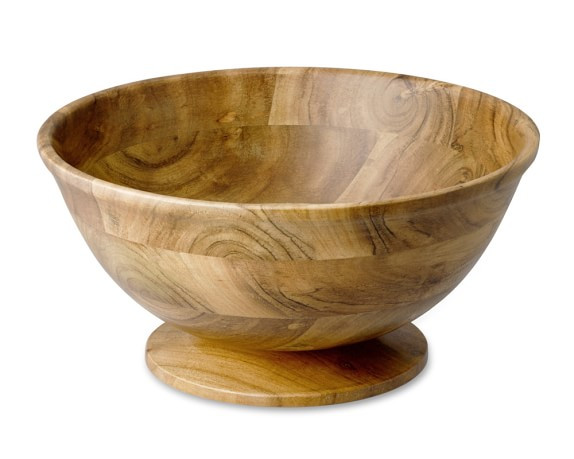 Providence Wood Footed Bowl | Williams-Sonoma