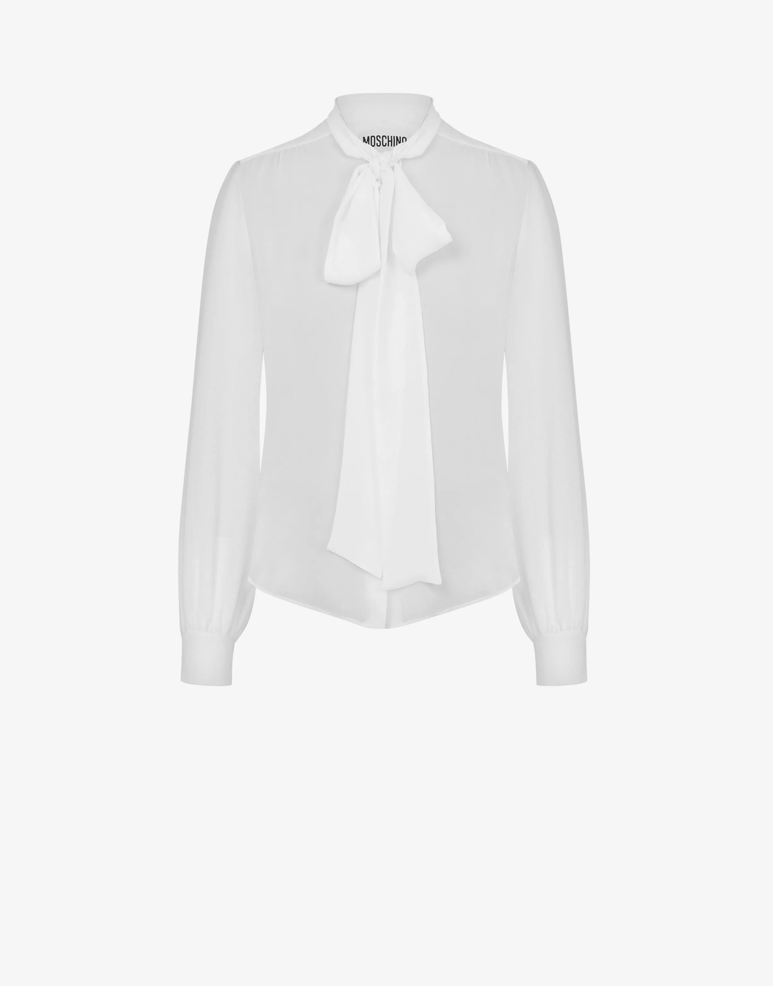 Silk Charmeuse Shirt | Moschino