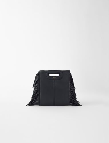 Mini leather M bag | Maje US