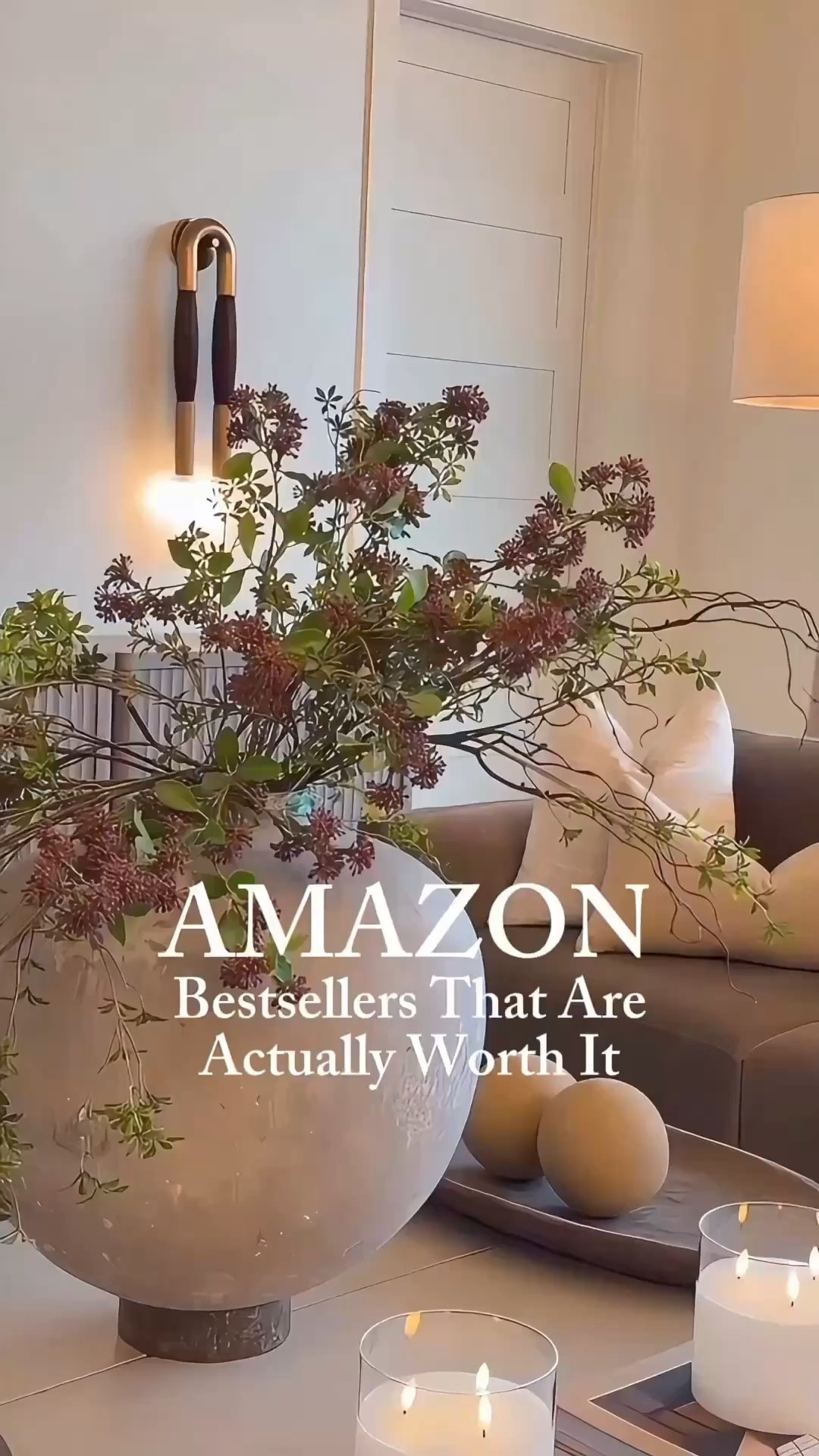 Amazon best sellers that are actually worth it 🤍 Not just viral… but pieces that I’ve used, styled, and would genuinely buy again. From the wireless wall lights and sconces to the quilts, drapes, dining chairs, storage jars, lamps, mirrors, and frames. These are the finds that elevate a space without the luxury price tag. If it made this list, it passed the test. Everything is linked. Amazon home decor wireless wall lights neutral dining chairs glass storage jars modern bathroom mirror

Summerthompsonstyles 

#LTKU #LTKSaleAlert #LTKHome