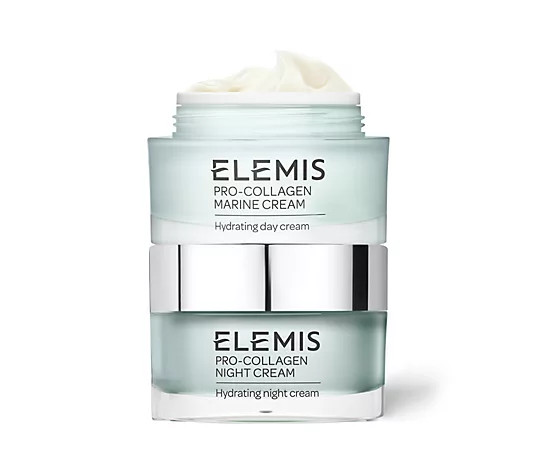 ELEMIS Pro-Collagen Marine Cream & Night Cream 1-oz Duo | QVC