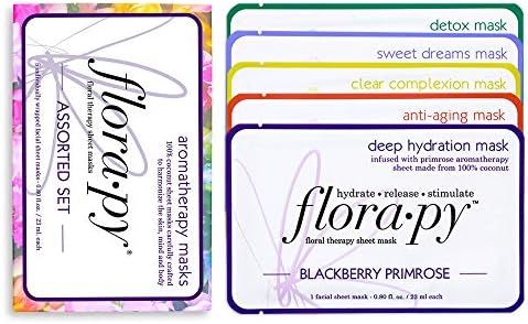 Florapy Beauty Assorted Sheet Mask Set, 5 Count | Amazon (US)