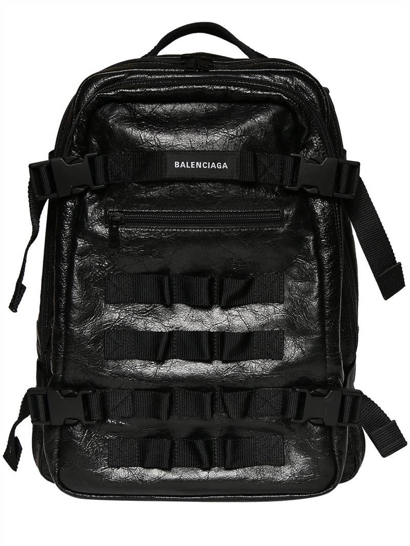 Small Army Space leather backpack | Luisaviaroma
