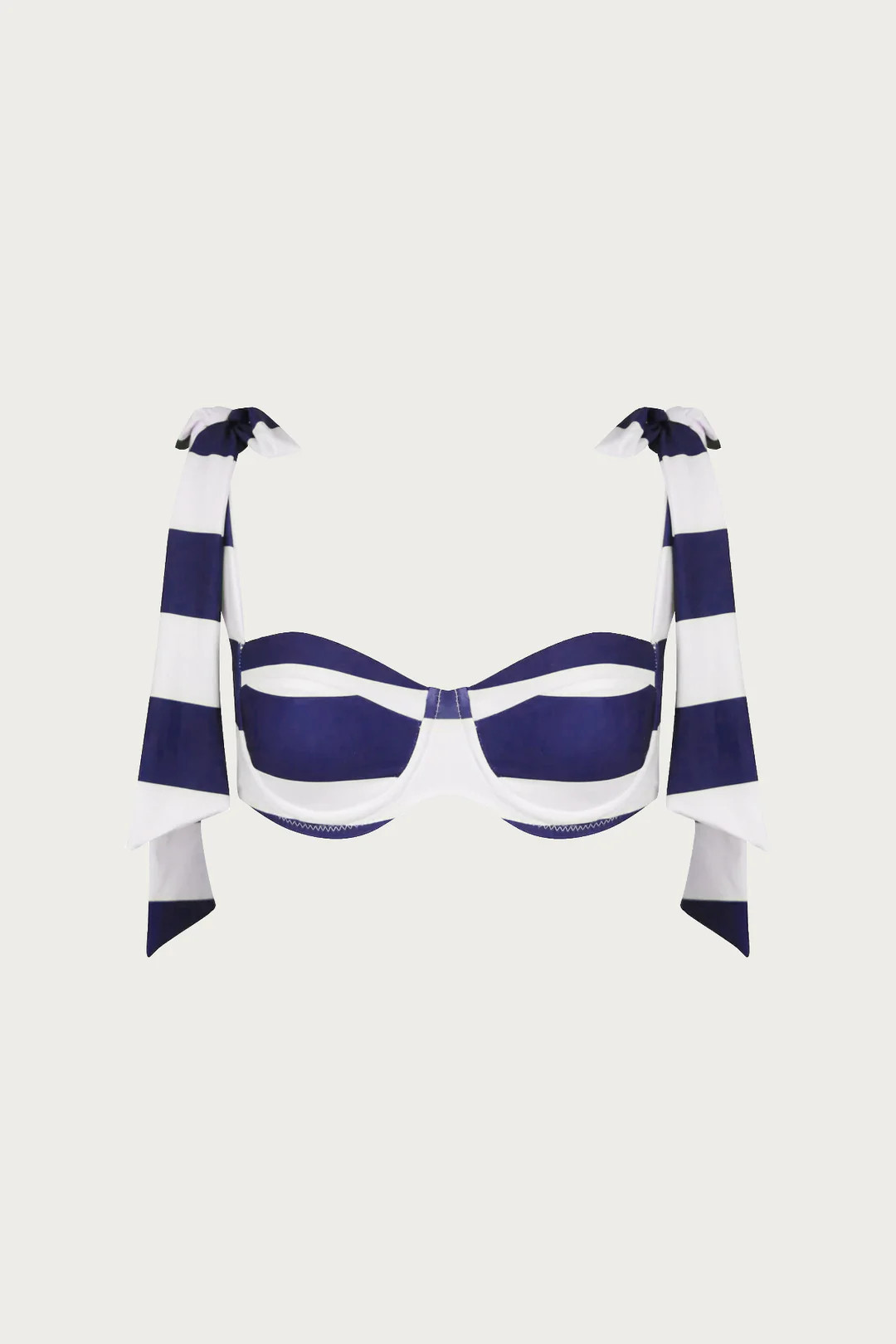 The Lady Bra (Navy/Cream Stripe) | SAME