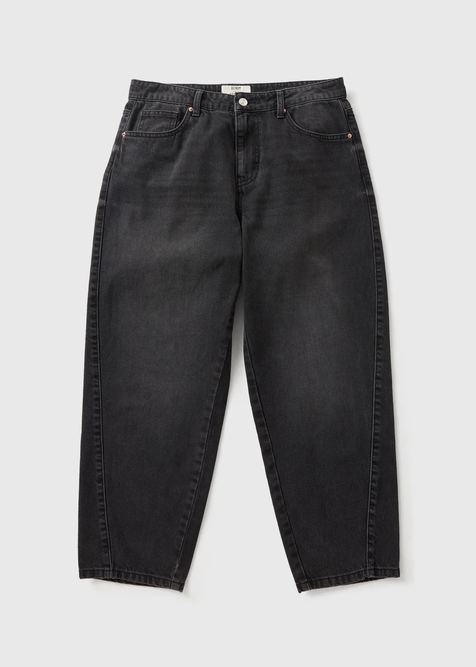 Black Barrell Leg Jeans | Matalan (UK)