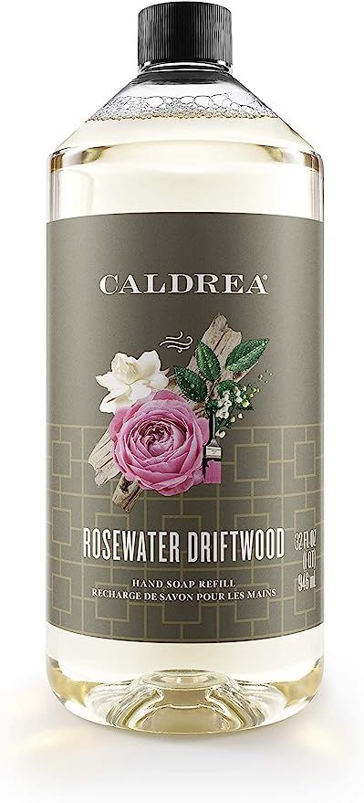 Caldrea Hand Soap Refill, Aloe Vera Gel, Olive Oil And Essential Oils To Cleanse And Condition, R... | Amazon (US)