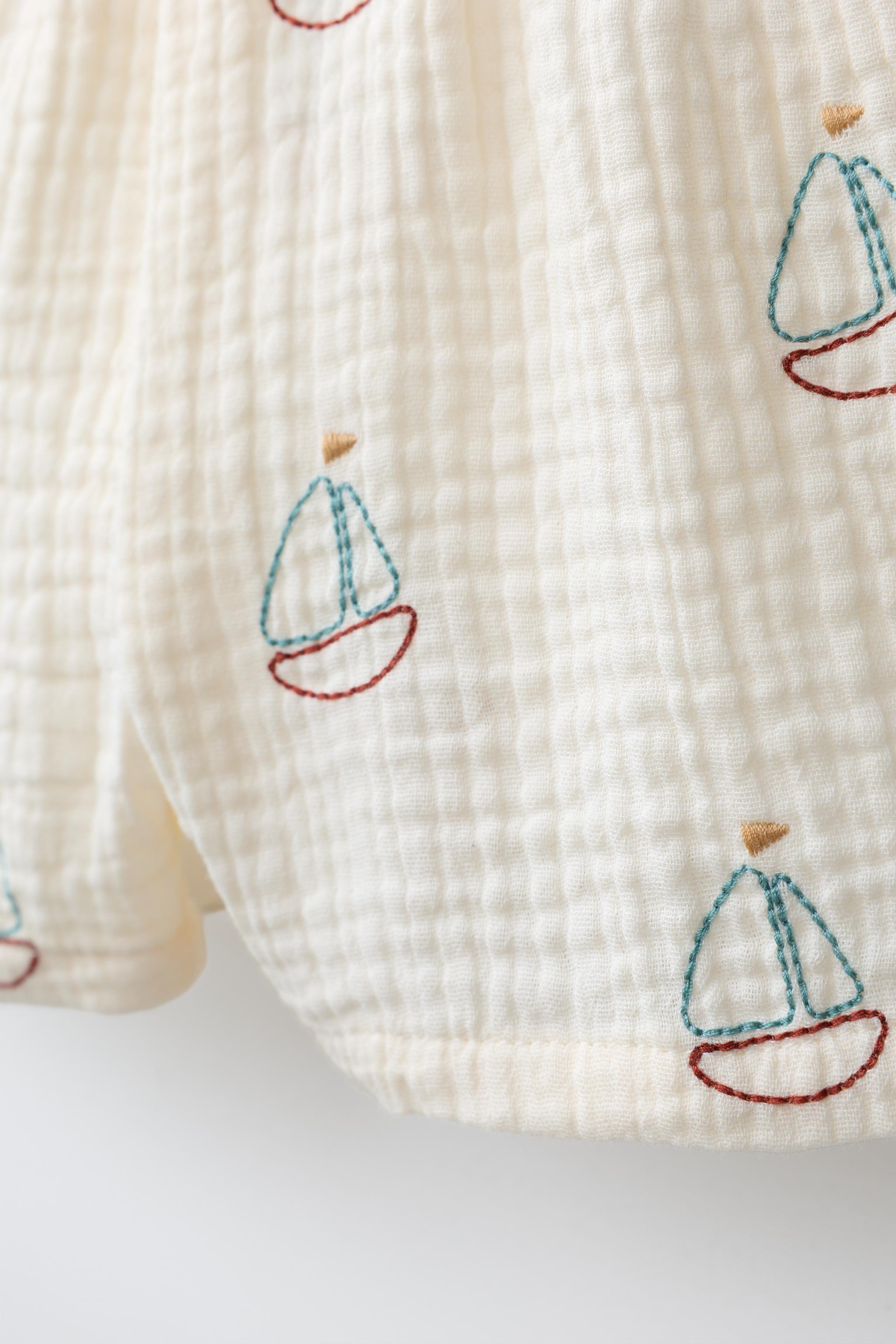 TEXTURED BOAT SHORTS | Zara US