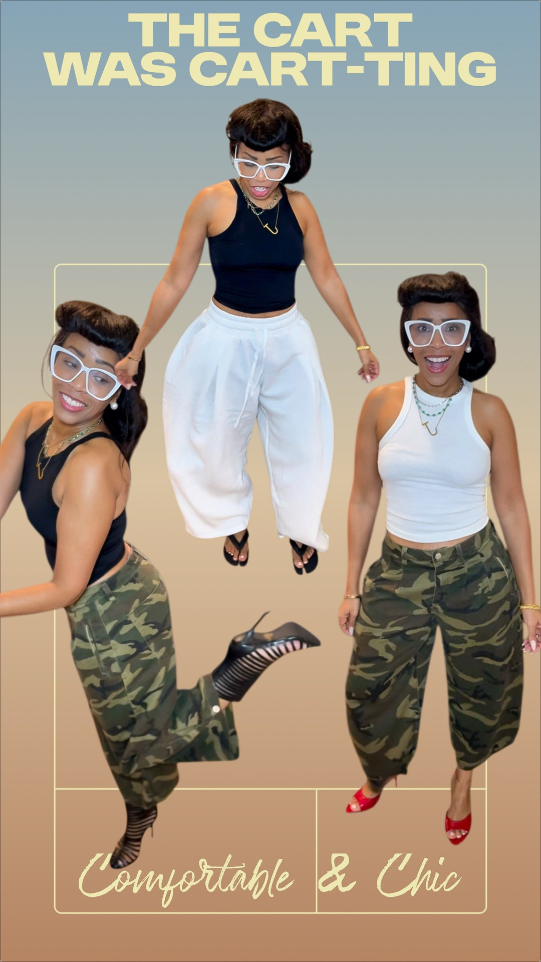 Can’t link Fashion Nova here but if you go on my IG or Linktree you can get the links from there💁🏽‍♀️
IG: Its_joannmary 
Linktree: its_joannmary 
Title: The Carts Carting FN

#LTKootd #LTKgrwm #LTKOver40