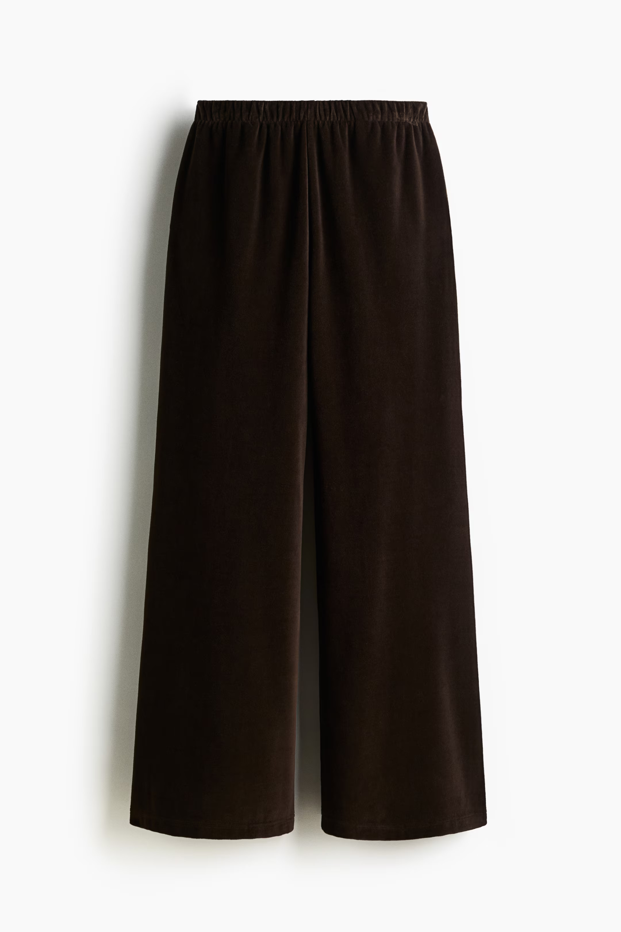 Velour pull-on trousers | H&M (UK, MY, IN, SG, PH, TW, HK)