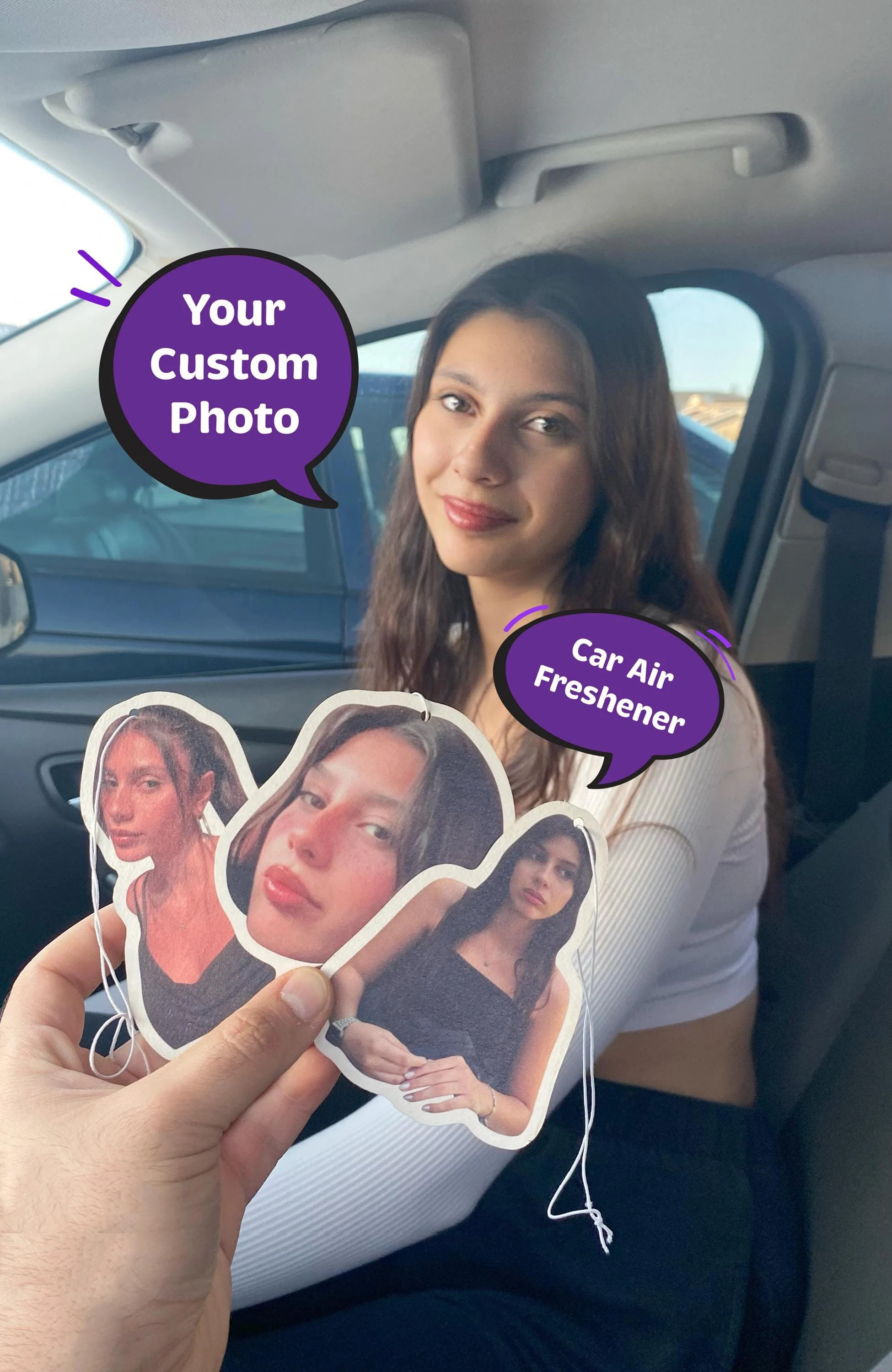 Custom Photo Car Air Freshener: Personalized Couple Gift | Custom Air Freshener | Christmas Gift | Personalized Gift | Etsy (Global)