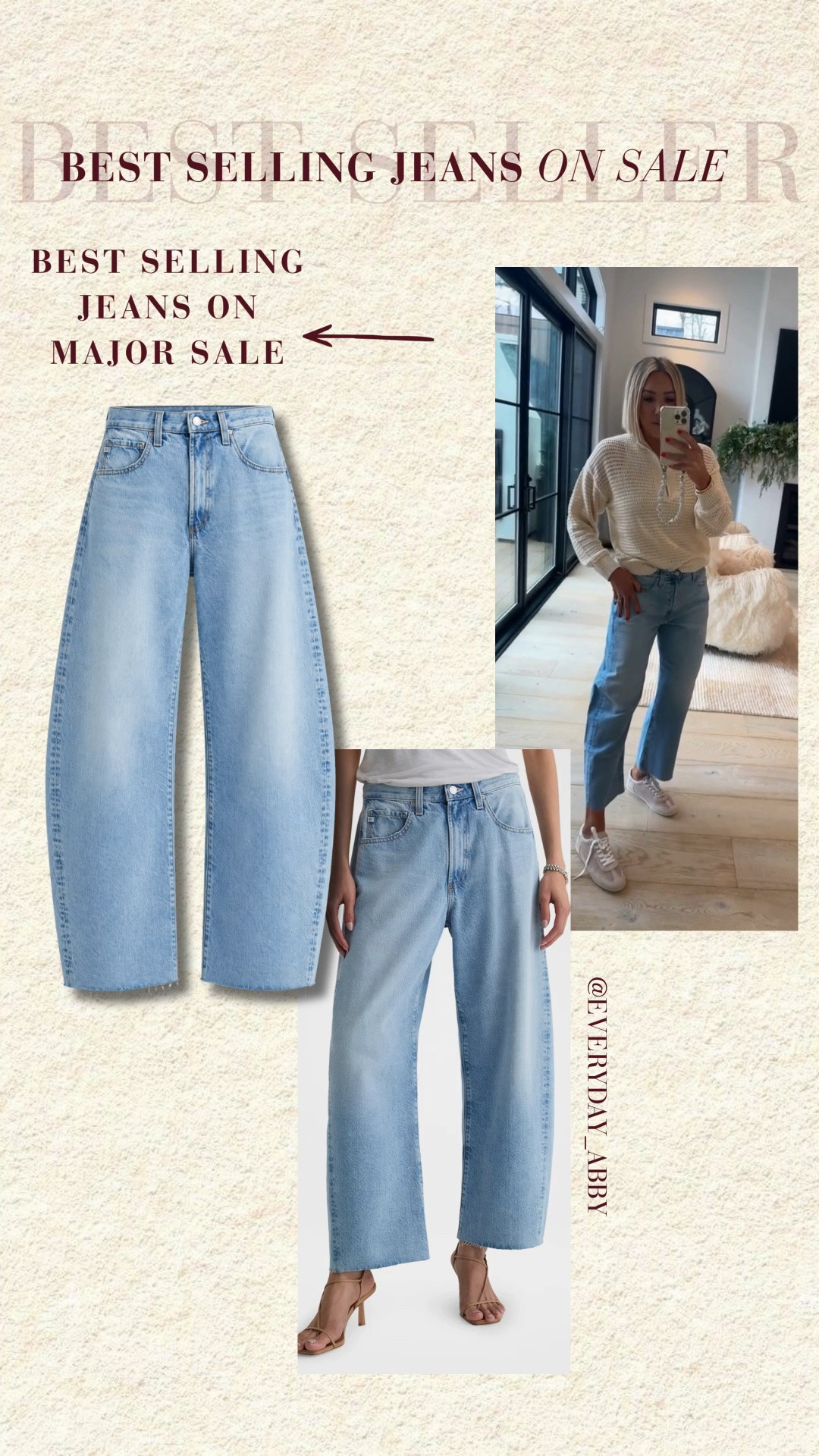 One of my FAVORITE pair of barrel jeans are on sale 👏👏

#LTKootd #LTKSaleAlert #LTKdayinmylife