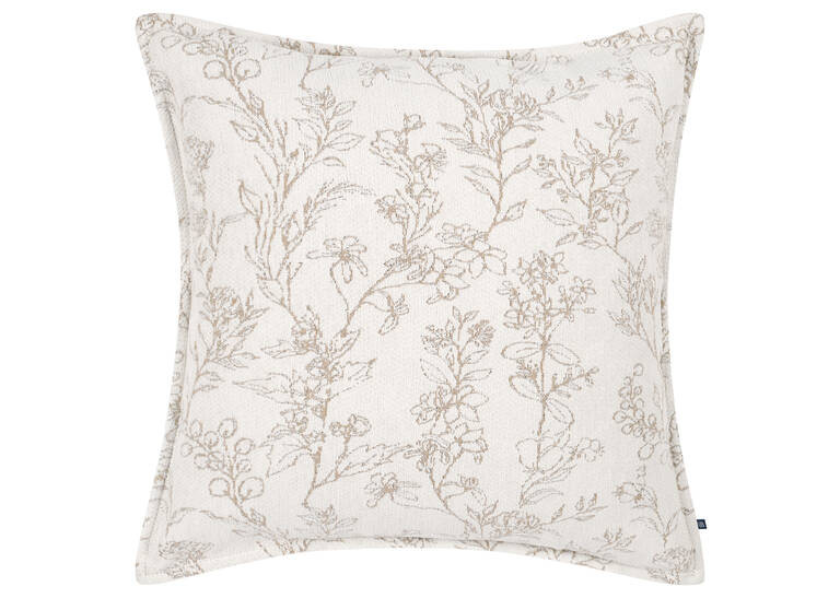 Taisie Botanical Pillow 20x20 Iv/Sand | Urban Barn