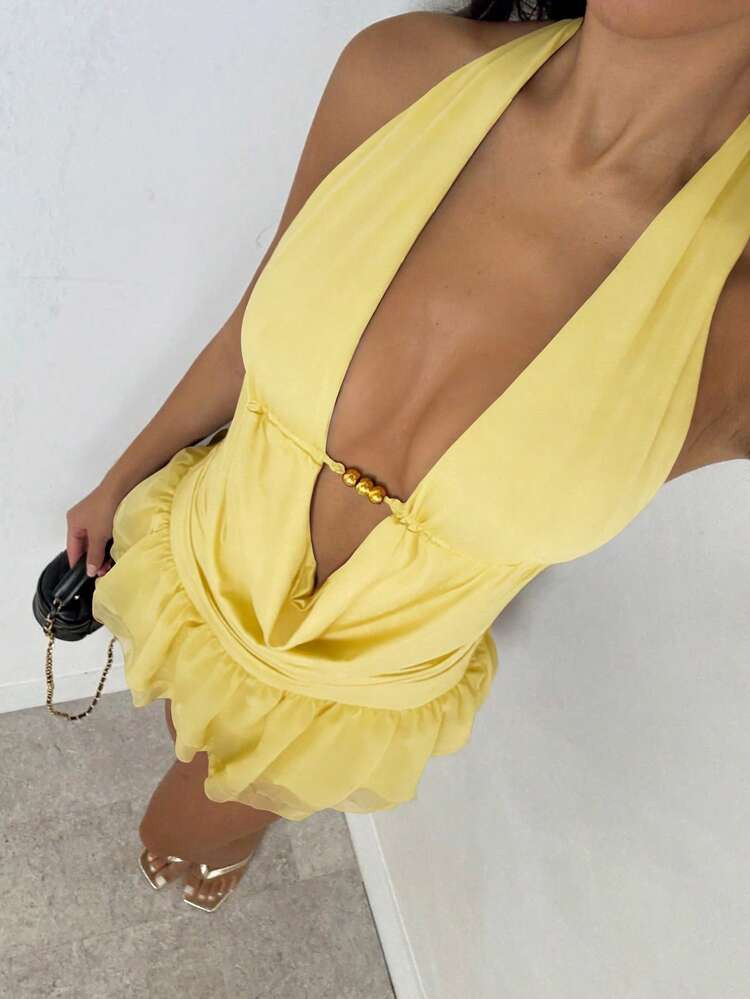 Yellow co ord  | SHEIN